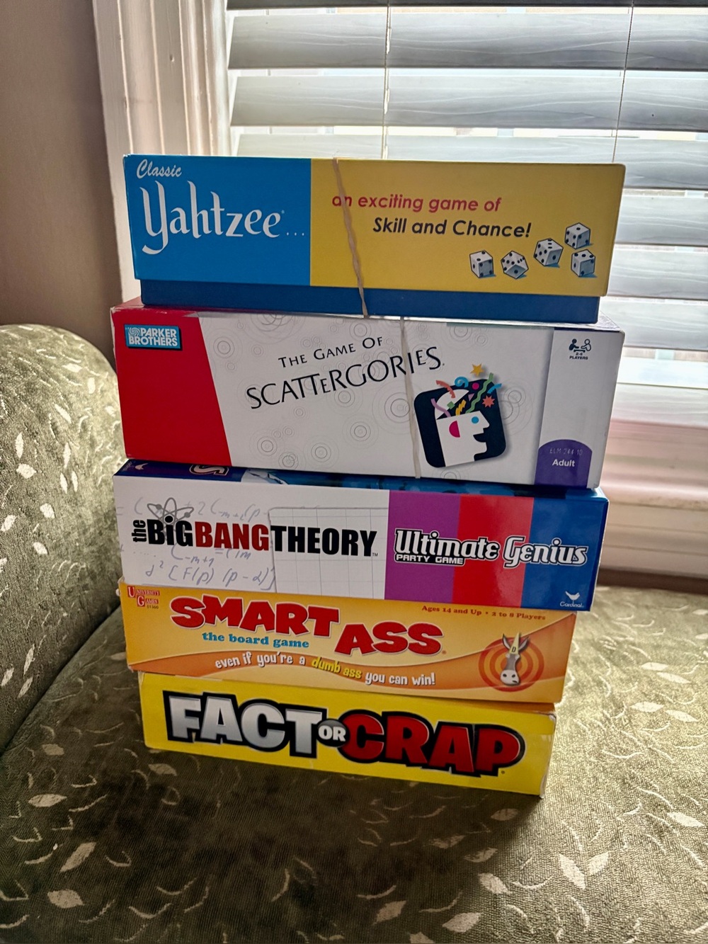Lot of 5 games. All ages. Family fun. Classic. Complete
